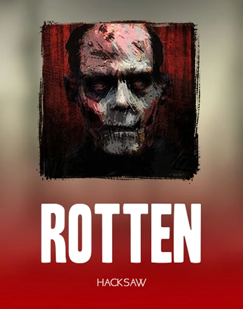 Rotten Hacksaw zombie horror movie poster