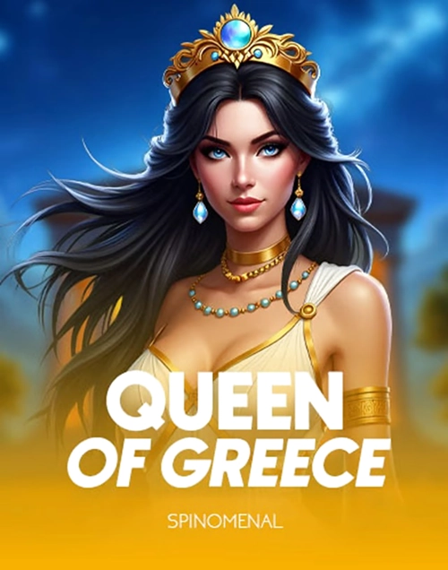 Queen of Greece slot game with crown and jewels